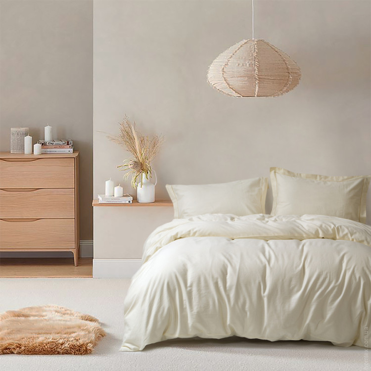 Постільна білизна Lotus Home сатин premium Dakota Modern масляний євро