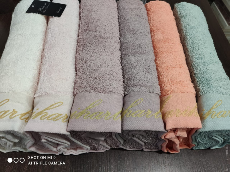 Набор полотенец пенье Belizza Mariharli 70x140 см из 6 шт