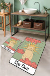 Набор ковриков для ванной Chilai Home Sunny the sun 60x100 см + 50x60 см