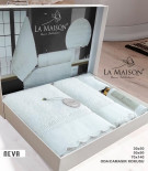 Набор полотенец La Maison Neva из 3 шт. 30х50 см+ 50х90 см +70x140 см с парфюмом