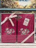 Набор махровых полотенец Moz Home из 2-х штук 50х90 см + 70х140 см, модель 4