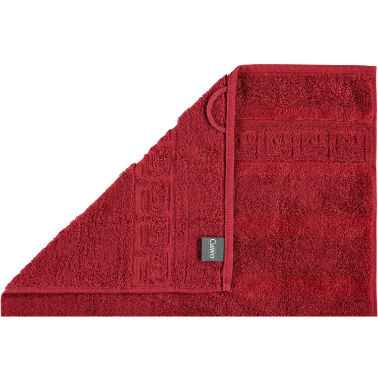 Полотенце Cawo Noblesse Uni 1001-280 bordeaux 50х100 см 