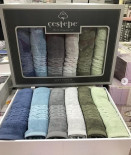 Набор махровых полотенец Cestepe 50x90 см из 6 штук, модель 52