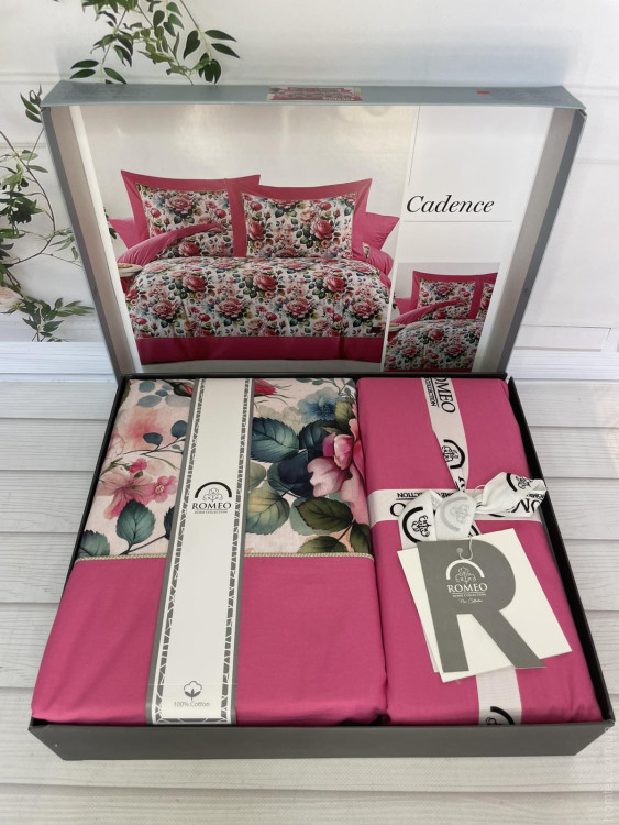 Постельное белье Romeo Home поплин Cadence евро