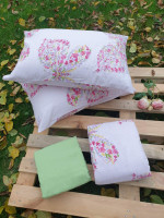 Постільна білизна фланель Cotton Star євро, модель 24