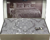 Покривало Dantela Vita Armada lavanta 260x260 см з наволочками