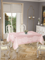 Скатерть Tropik home Royal Pink 5699-4 150x220 см