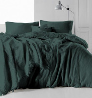 Постельное белье SoundSleep MUSLIN Dark Green евро