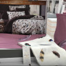 Постельное белье Maison D'or Plum Volante Dark Lilac евро