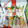 Набор кухонных полотенец Nilteks Вафельные Fruit 40x60 см 5 шт.
