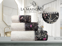 Набор полотенец La Maison Nomi из 3 шт. 30х50 см+ 50х90 см +70x140 см с парфюмом 