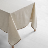 Скатертина з льону Lotus Home Bondy 150х200 см