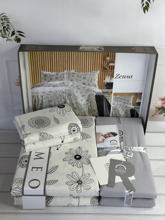 Постільна білизна поплін Romeo Home Zensa євро