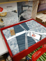 Постельное белье Cotton Box ranforce Minimal Molly antrasit евро