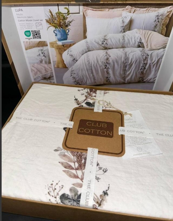Постельное белье The Club Cotton Lupa муслин евро