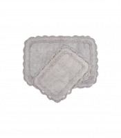 Набор ковриков Irya - Darya gri серый 60х90 см + 40х60 см