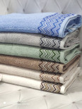 Набор махровых полотенец Sweet dreams ZigZag из 6 шт. 50х90 см
