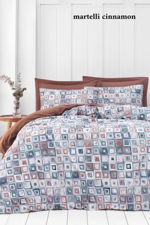 Постільна білизна Altinbasak Martelli cinnamon полуторний