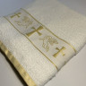 Крыжма для крещения Vende 70x140 см с вышивкой золотыми нитками