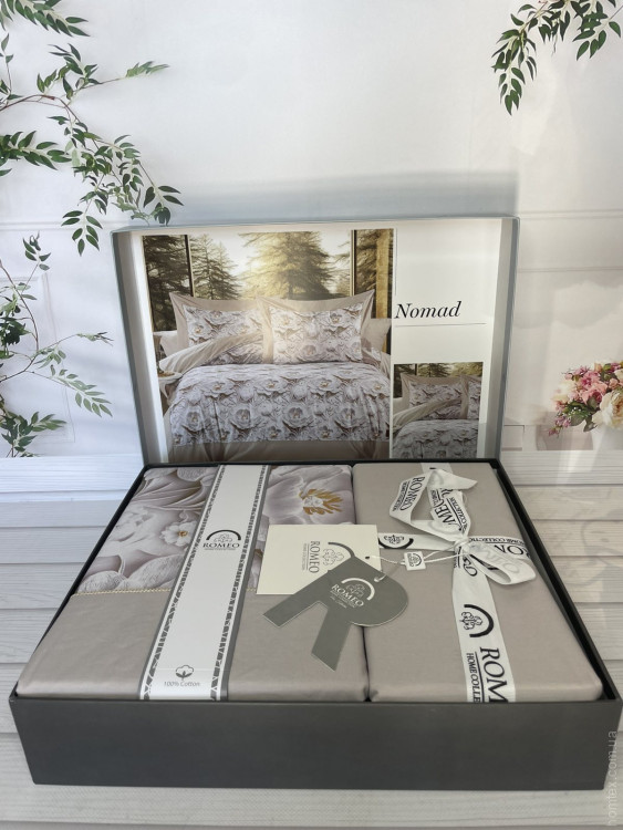 Постельное белье Romeo Home поплин Nomad евро