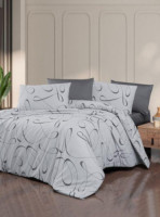 Постільна білизна First Choice Alfeo Anthracite 