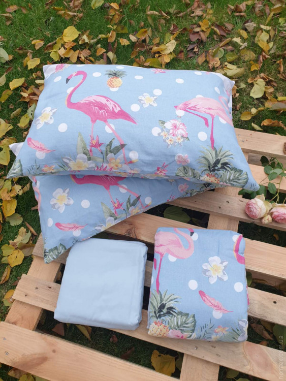 Постільна білизна фланель Cotton Star євро, модель 25 Постільна білизна фланель Cotton Star євро, модель 25