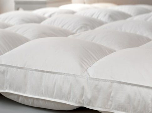 Перина-наматрасник Mirson Luxury Exclusive пух 100% 180x200 см
