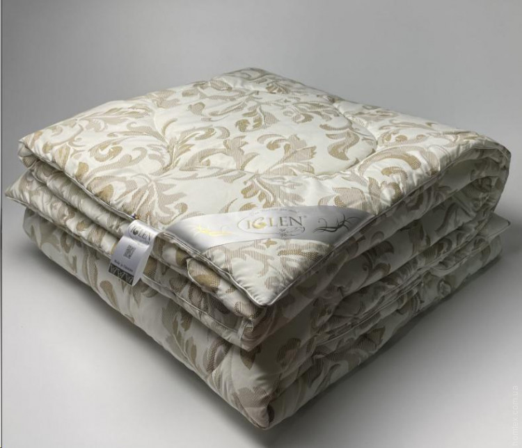 Одеяло Iglen 100% шерсть в бязи зимнее 140х205 см.