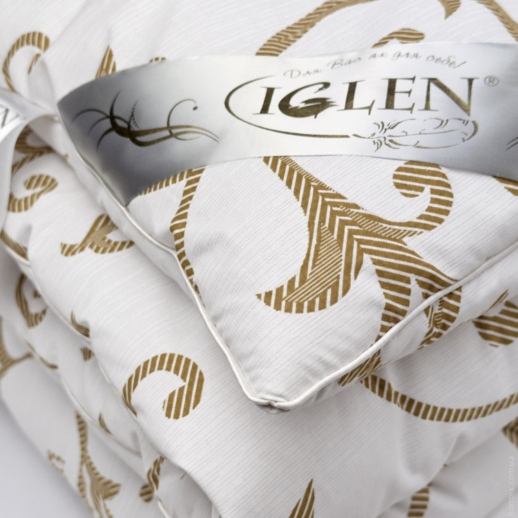 Ковдра Iglen 100% вовна в бязі зимова 140х205 см