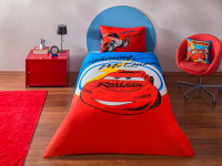 Постільна білизна TAC Ranforce Disney Cars MC Queen дитяча з простирадлом на гумці Постільна білизна TAC Ranforce Disney Cars MC Queen дитяча з простирадлом на гумці