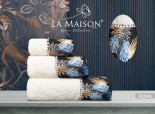Набор полотенец La Maison Olina из 3 шт. 30х50 см+ 50х90 см +70x140 см с парфюмом