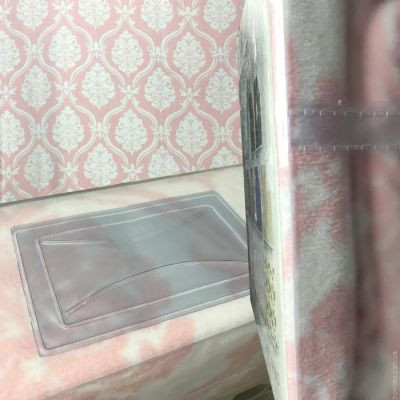 Бавовняний плед Belizza Damask pembe (рожевий) 200х220см