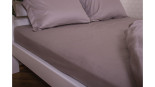 Простынь Billerbeck Neustadt U светло-серый 180x220 см