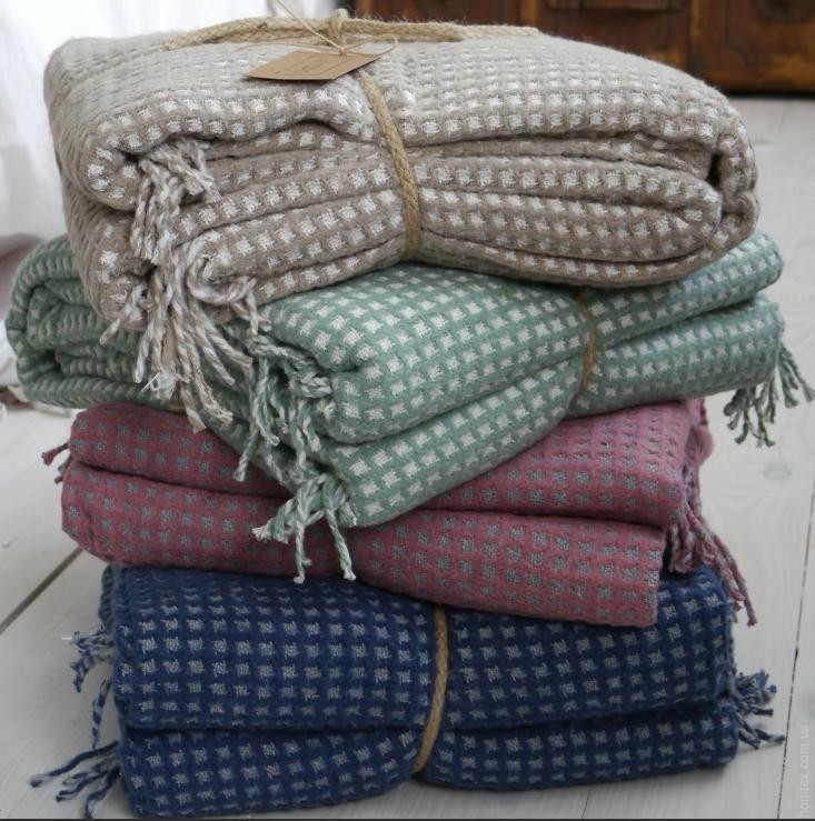 Плед - покривало La Modno Cosy Beige - Ecru 200x220 см