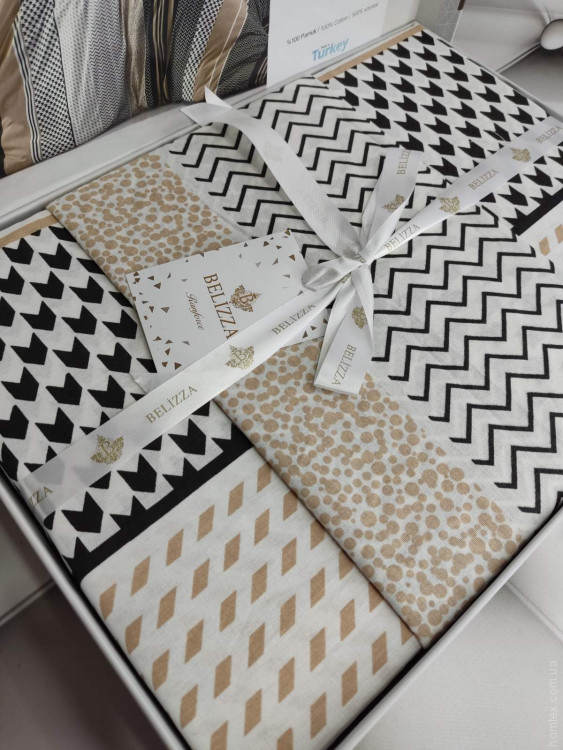 Постільна білизна Belizza Zigo Beige (бежева) євро