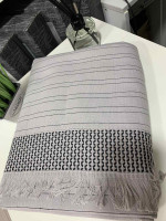 Полотенце Pestemal Sikel Orenda 100x150 см светло-серое