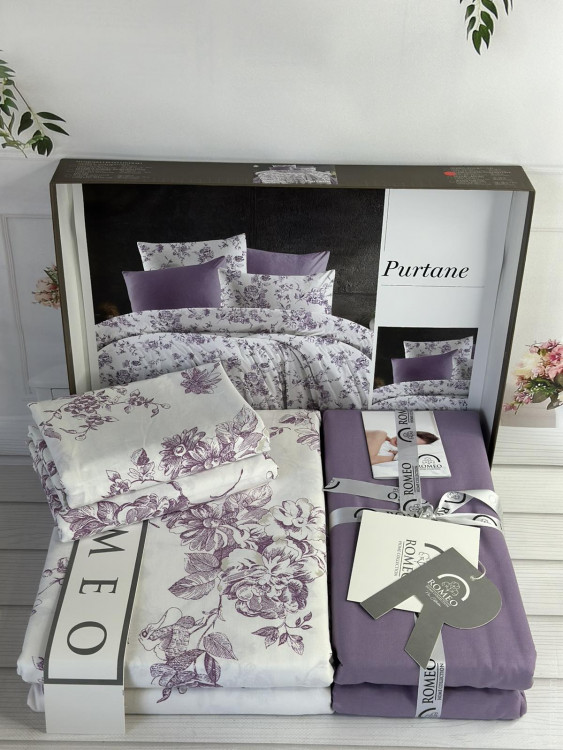 Постільна білизна поплін Romeo Home Purtane євро