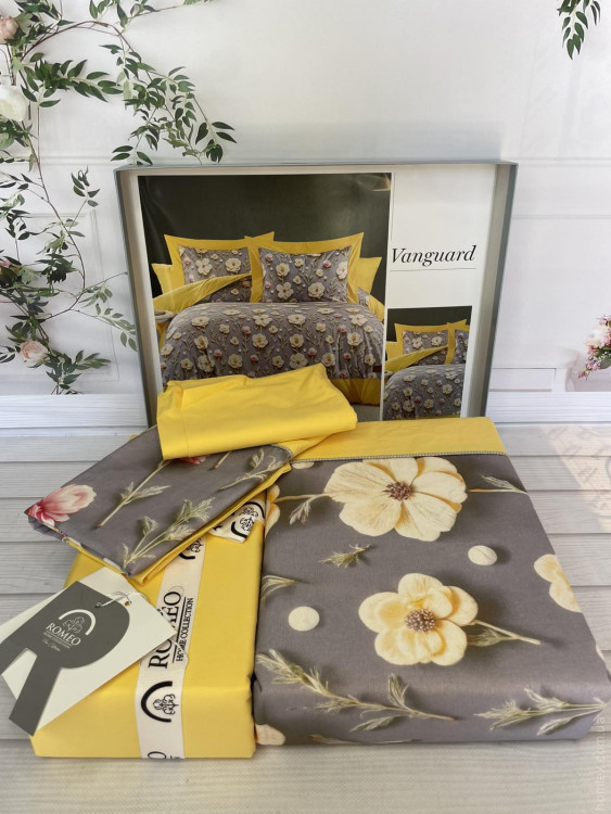 Постельное белье Romeo Home поплин Vanguard евро