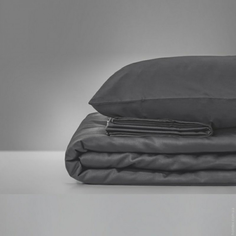 Постельное белье Mirson 0240 Iron grey двуспальный