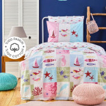 Постільна білизна Nautica Home Marine ранфорс підліткова