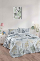 Постельное белье Cotton Collection фланель модель 48 полуторное