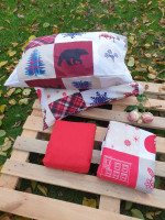 Постільна білизна фланель Cotton Star євро, модель 26