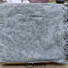 Простирадло - піке махрова Sikel жакардова Гілочки 200x220 см сіра
