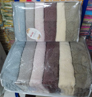 Набор махровых полотенец Cestepe из 6 шт 70x140 см Lux Cotton Nuans