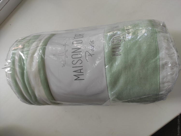Махровая простынь Maison Dor Paris Babette green 155х220 см