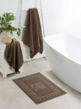 Полотенце махровое Zeron 50x90 см (480 г.м.кв) коричневое