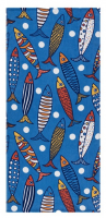 Пляжное полотенце Maisonette Rainbow Fisch 340 г/м2 75х150 см
