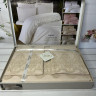Постільна білизна з мереживом Velora Home Sermel bej євро