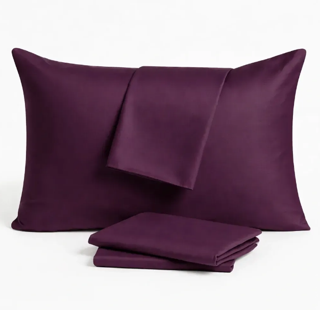 Наволочка U-tek Home Сатин Boston Eggplant 70х70 см