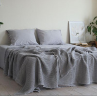 Покривало Pike La Modno Stonewashed Pearl Gray 220x240 см